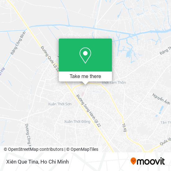 Xiên Que Tina map