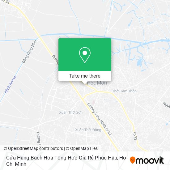 Cửa Hàng Bách Hóa Tổng Hợp Giá Rẻ Phúc Hậu map