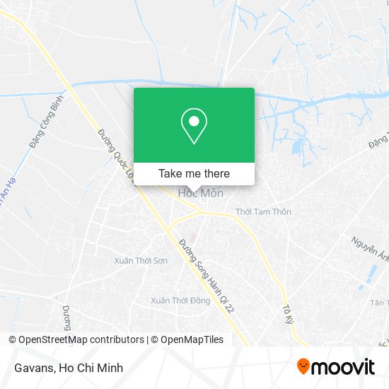 Gavans map