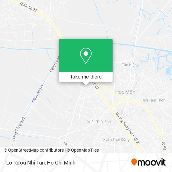 Lò Rượu Nhị Tân map