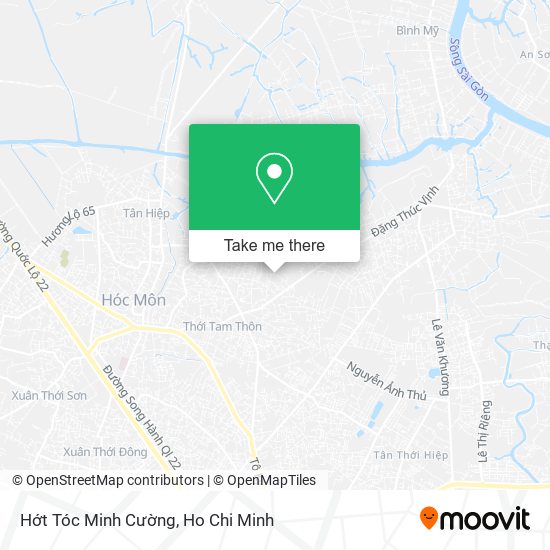 Hớt Tóc Minh Cường map