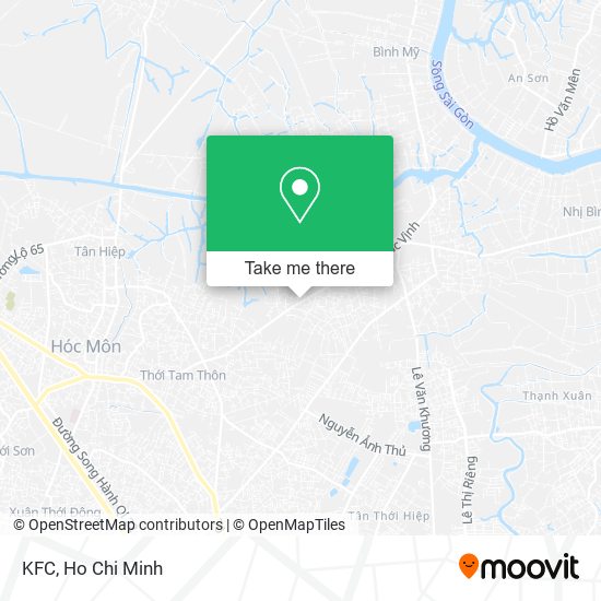 KFC map