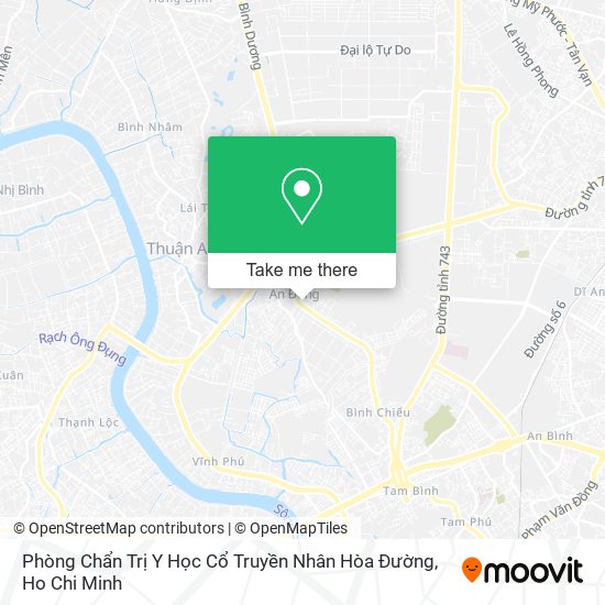 Phòng Chẩn Trị Y Học Cổ Truyền Nhân Hòa Đường map