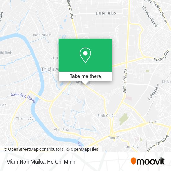 Mầm Non Maika map