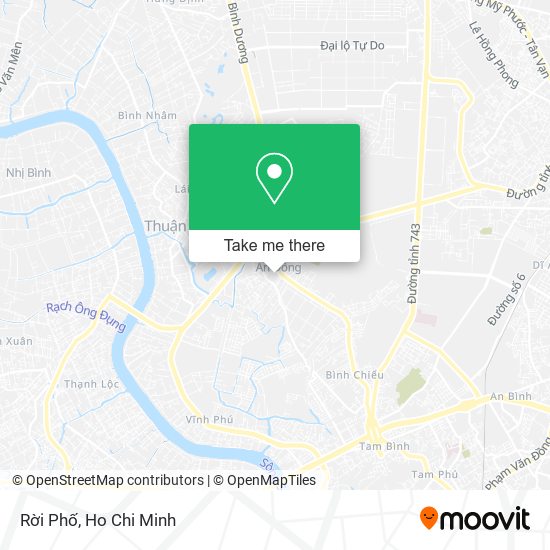 Rời Phố map