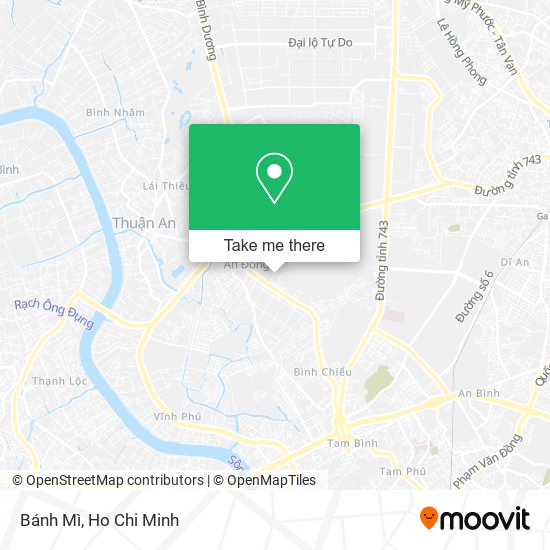 Bánh Mì map