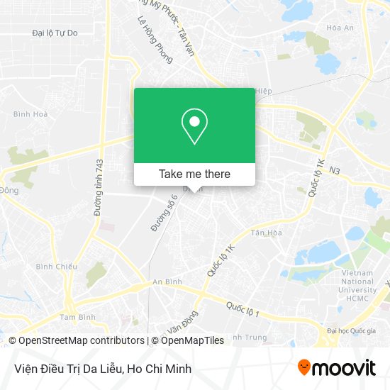 Viện Điều Trị Da Liễu map