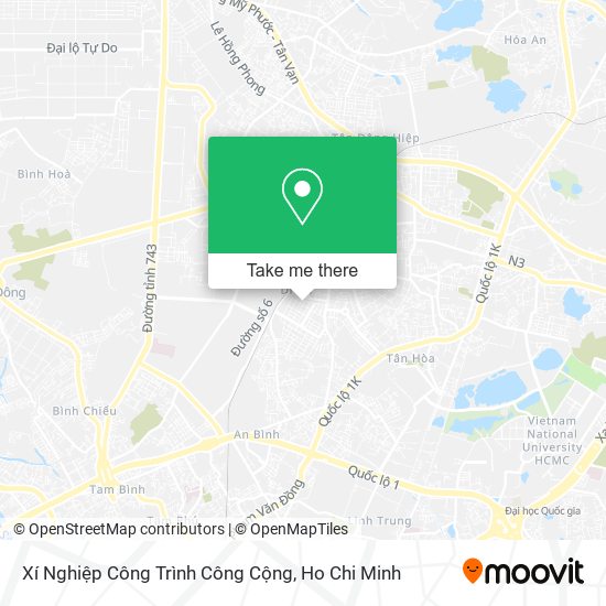Xí Nghiệp Công Trình Công Cộng map