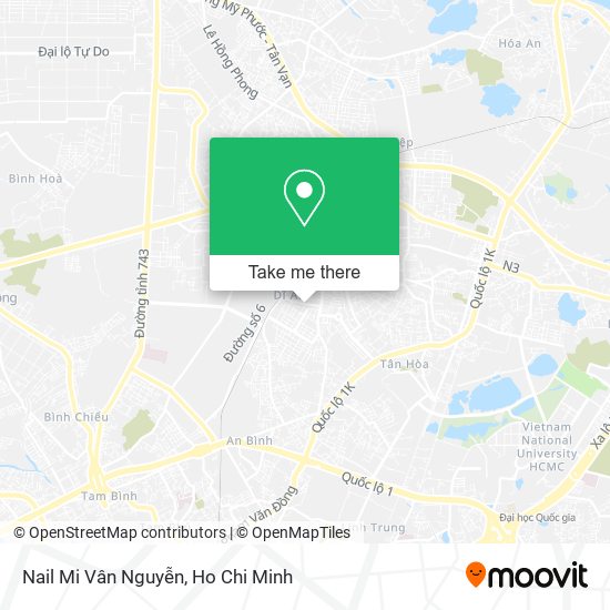 Nail Mi Vân Nguyễn map