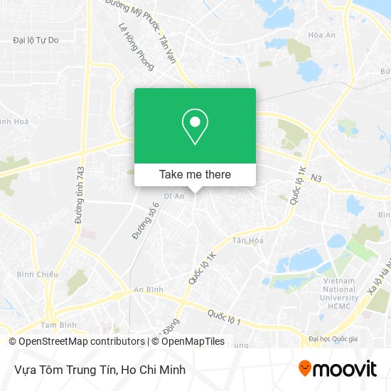Vựa Tôm Trung Tín map