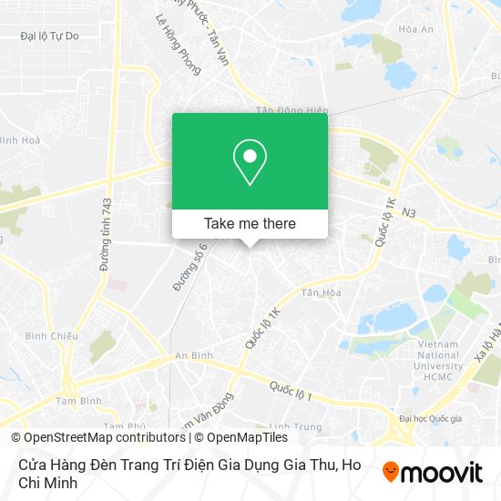 Cửa Hàng Đèn Trang Trí Điện Gia Dụng Gia Thu map