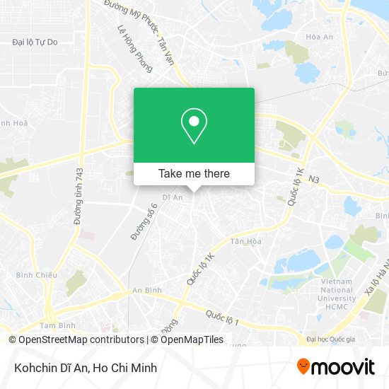 Kohchin Dĩ An map