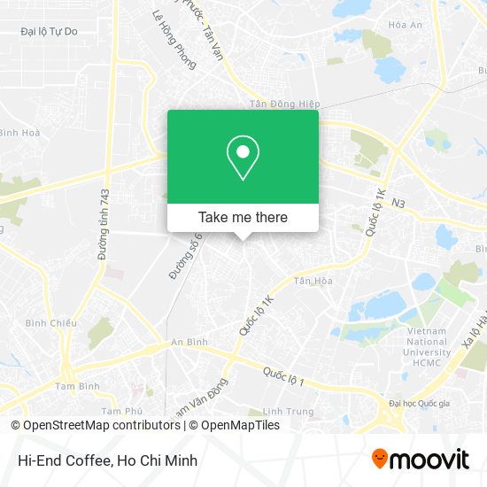 Hi-End Coffee map