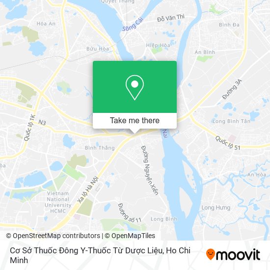 Cơ Sở Thuốc Đông Y-Thuốc Từ Dược Liệu map