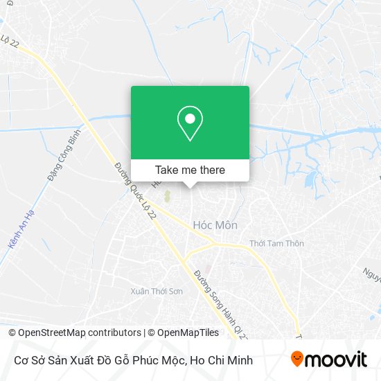 Cơ Sở Sản Xuất Đồ Gỗ Phúc Mộc map