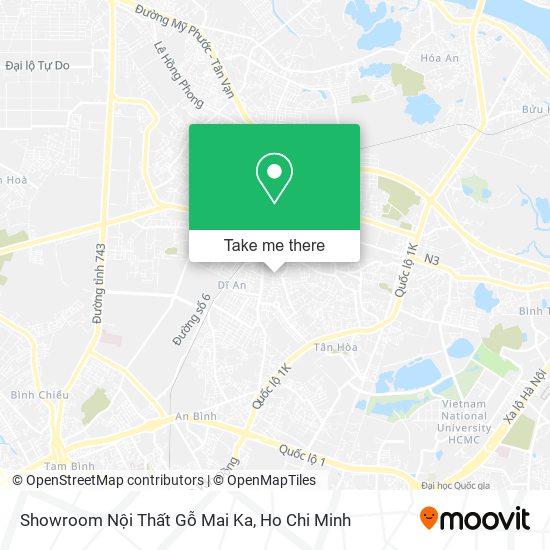 Showroom Nội Thất Gỗ Mai Ka map