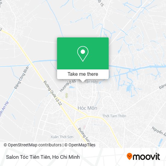 Salon Tóc Tiên Tiên map