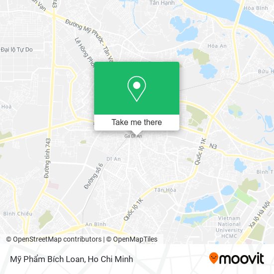 Mỹ Phẩm Bích Loan map