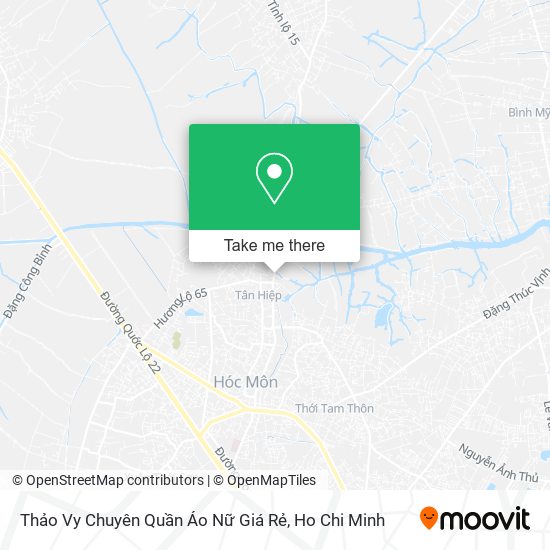 Thảo Vy Chuyên Quần Áo Nữ Giá Rẻ map