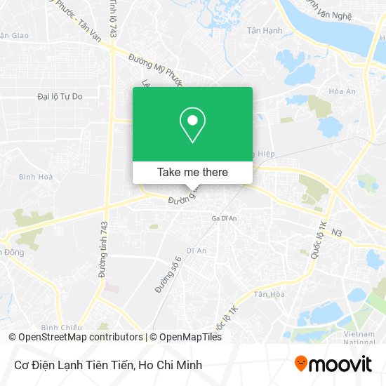 Cơ Điện Lạnh Tiên Tiến map