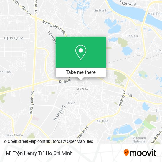 Mì Trộn Henry Trí map