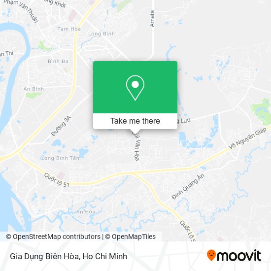 Gia Dụng Biên Hòa map