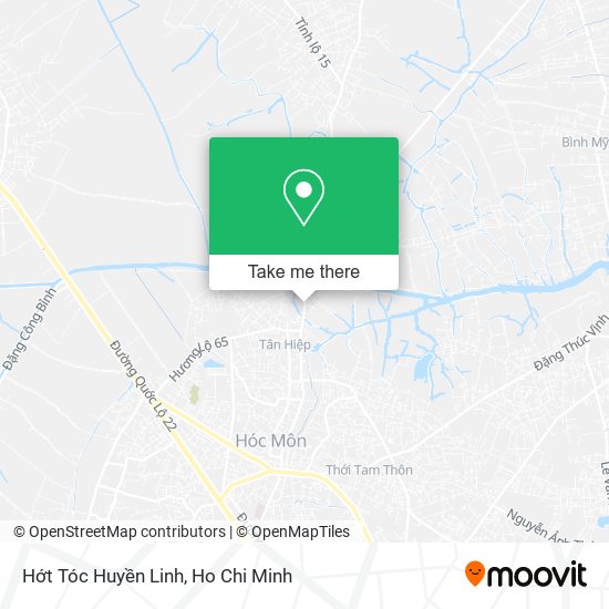 Hớt Tóc Huyền Linh map