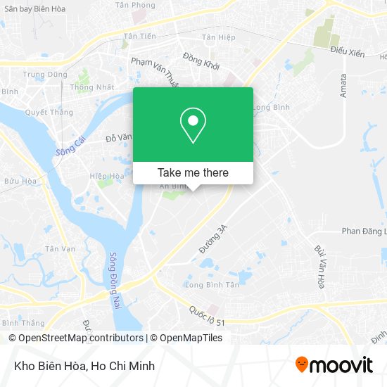 Kho Biên Hòa map