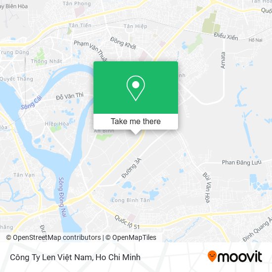 Công Ty Len Việt Nam map