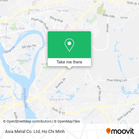 Asia Metal Co. Ltd map