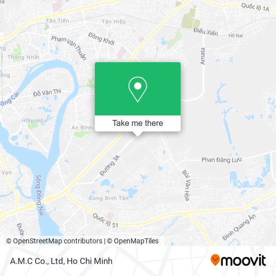 A.M.C Co., Ltd map