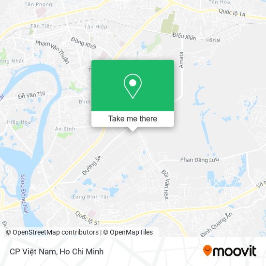 CP Việt Nam map