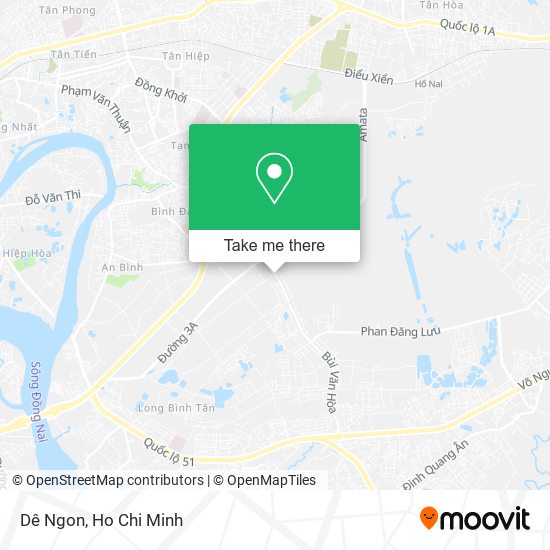 Dê Ngon map