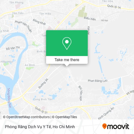 Phòng Răng Dịch Vụ Y Tế map