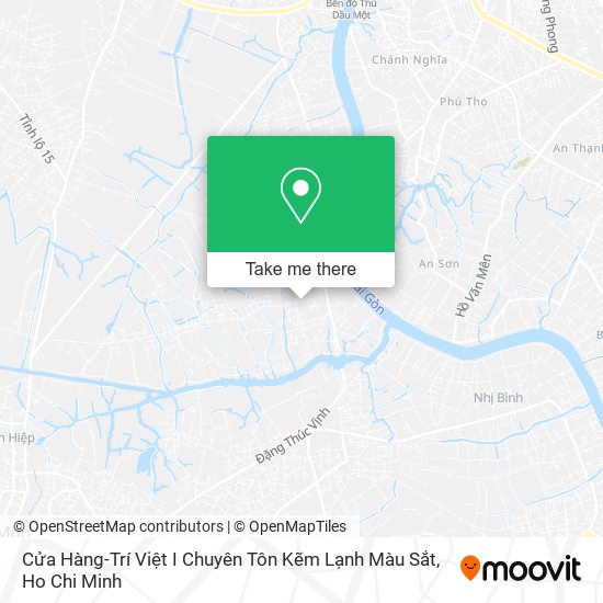 Cửa Hàng-Trí Việt I Chuyên Tôn Kẽm Lạnh Màu Sắt map