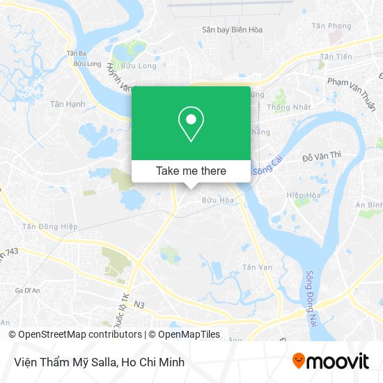 Viện Thẩm Mỹ Salla map