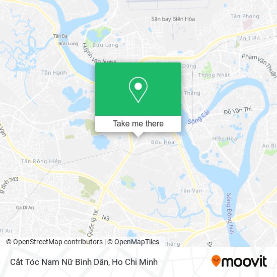 Cắt Tóc Nam Nữ Bình Dân map