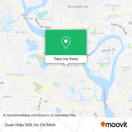 Quán nhậu 368 map