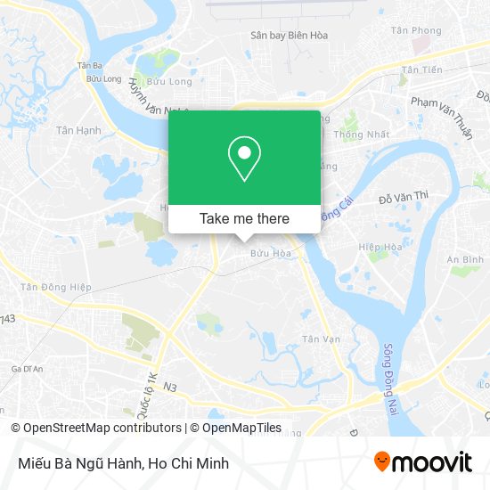 Miếu Bà Ngũ Hành map