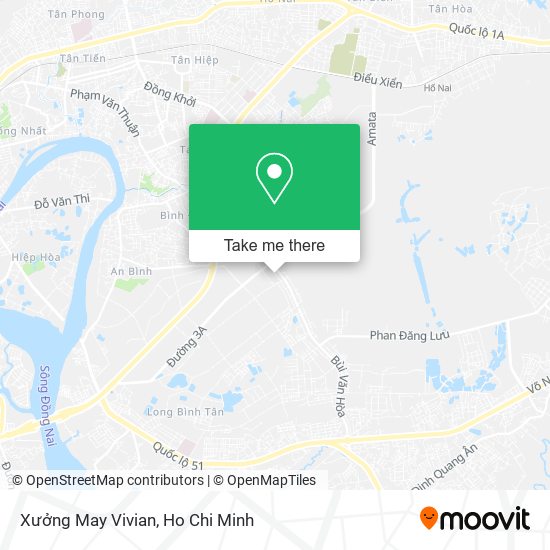 Xưởng May Vivian map
