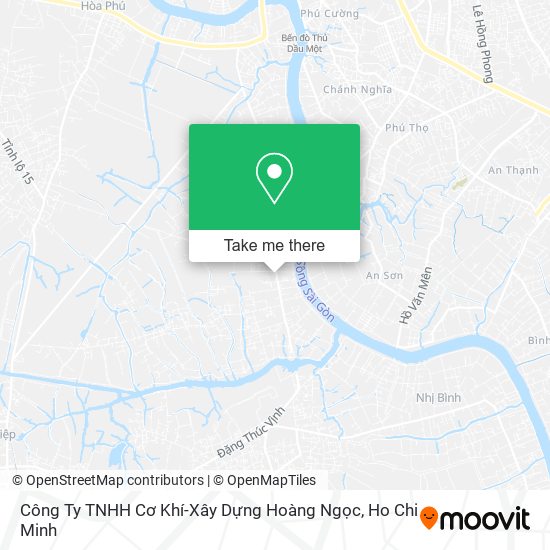 Công Ty TNHH Cơ Khí-Xây Dựng Hoàng Ngọc map