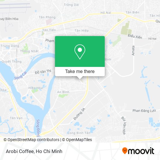 Arobi Coffee map