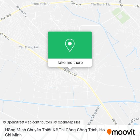 Hồng Minh Chuyên Thiết Kế Thi Công Công Trình map