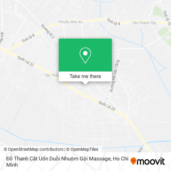 Đỗ Thanh Cắt Uốn Duỗi Nhuộm Gội Massage map