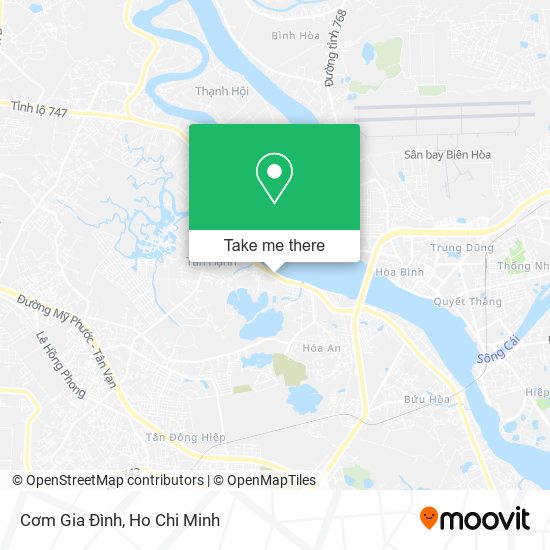 Cơm Gia Đình map