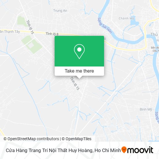 Cửa Hàng Trang Trí Nội Thất Huy Hoàng map