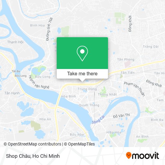 Shop Châu map