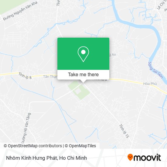 Nhôm Kính Hưng Phát map