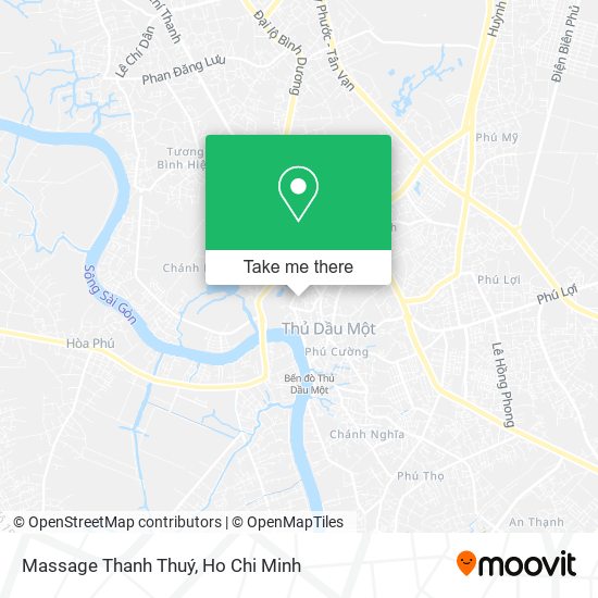 Massage Thanh Thuý map