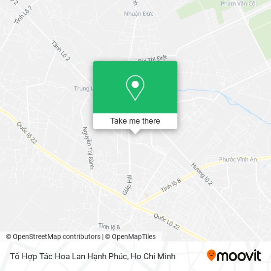 Tổ Hợp Tác Hoa Lan Hạnh Phúc map